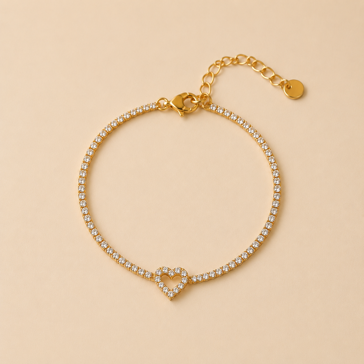 Hailey Heart Bracelet